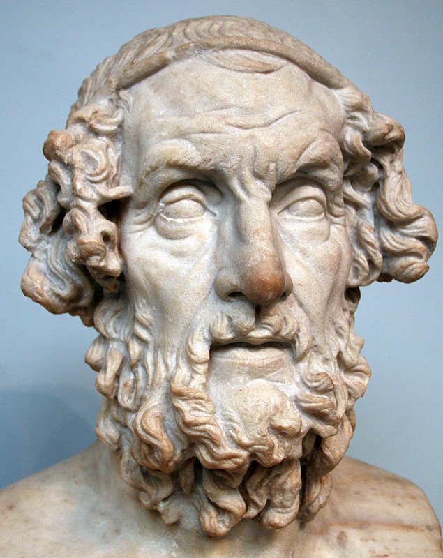 Bust of Homer in the British Museum (Photo: Wikipedia)