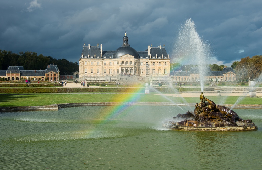 Picture by Andrew Lyndon-Skeggs from a visit to Château de Vaux le Vicomte on Friday 5th October 2012 arranged by EBTS France, including a conducted tour with the head gardener, Patrick Borgeot.