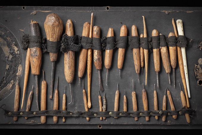 Collectors Cabinet tools by Bernardino Consorti - 1654-1660 - The Thomson Collection at the Art Gallery of Ontario, Toronto